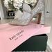 Kate Spade Shoes | Kate Spade Mary Janes, So Glittery And Glamorous! | Color: Silver | Size: 6.5