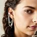 Free People Jewelry | Free People Headturned Ear Cuff | Color: Black/Silver | Size: Os