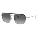 Burberry Accessories | Burberry Be3117 Silver/Smoke Gradient Unisex Sunglasses | Color: Silver | Size: Os