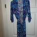 Lilly Pulitzer Intimates & Sleepwear | Lilly Pulitzer Cosmic Kismet Lina Kimono Robe Size Xxs / Xs | Color: Blue/Purple | Size: Xs