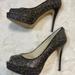 Michael Kors Shoes | Michael Kors High Heels, Size 9 | Color: Black/Tan | Size: 9