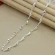 925 Sterling argent gros cinq branches étoile pendentif colliers pour les femmes Simple mode bijoux