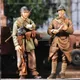 Kit de modèle de figurine en résine à l'échelle 1/35 mini italien mise en page de micro scène