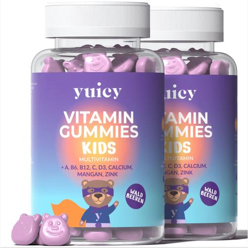 yuicy Kids Gummies – Vitamine für Kinder 120 St Fruchtgummi