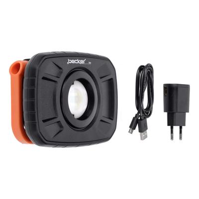 f.becker_line LED Akku Arbeitsleuchte Arbeitstrahler Handleuchte 90510005 Image