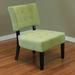 Slipper Chair - Wildon Home® Aquira 26" Wide Velvet Slipper Chair Velvet in Green | 35 H x 26 W x 21 D in | Wayfair RDBS6474 32460466