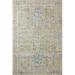 Blue/Brown 144 x 30 x 0.19 in Area Rug - Rifle Paper Co. X Loloi Maison Grove Khaki Area Rug Polyester | 144 H x 30 W x 0.19 D in | Wayfair