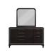 Red Barrel Studio® Wood Framed Mounts To Dresser Mirror in Espresso Wood in Brown | 33 H x 42 W x 2 D in | Wayfair BF3B91A4562B492D8C63746A79A9286D