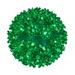 The Holiday Aisle® LED Starlight Sphere Holiday Lighted Display in Green | 6 H x 6 W x 6 D in | Wayfair 39511DED167744EA8A6121FC3DD15346