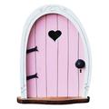 DJKDJL Fairy Door and Windows for Trees â€“ Glow in The Dark Yard Art Sculpture Decoration for Kids Room Wall and Trees Outdoor | Miniature Fairy Garden Outdoor Decor