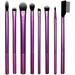 Real Techniques Everyday Eye Essentials Makeup Brush Kit Eye Makeup Brushes for Eye Liner Eyeshadow Brows & Lashes Synthetic Bristles Cruelty-Free & Vegan 8 Piece Set