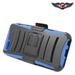 GSA Armor Skin Case Stand Holster For iPhone Apple 6 6S (4.7 ) Blue Black