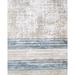 BESPOKY Modern Area Rug Home Decor Carpet Rectangle Room Carpets Blue Geometric Rug Home Decorative Rugs for Living Room Aesthetic Rugs for Nursery Room Bedroom Rugs Beauchamp