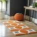 nuLOOM Gabriela Contemporary Trellis Area Rug 2 6 x 6 Deep Orange