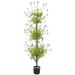 Nearly Natural 4 Lavender Topiary Silk Tree