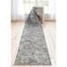 Custom Size Runner - Choose Your Length - Patras Grey Vintage Medallion 27 Inches Wide x 13 Feet Long Runner Rug (27 in. x 13 ft.)