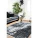 BESPOKY Modern Area Rug Home Decor Carpet Rectangle Room Carpets Anthracite Modern Rug Home Decorative Rugs for Living Room Aesthetic Rugs for Nursery Room Bedroom Rugs Sterlitamak