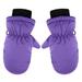 Toddler Girl Warm Gloves Thermal Glove Toddler Toddler For Girls Skiing Water-proof Baby Kids Mittens Winter Toddler Boys Gloves Snow Gloves Mittens Kids Gloves Mittens Title Kids Boxing Gloves