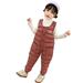 Plaid Baby Boy Clothes Baby Boy Bubble Romper Child Kids Toddler Toddler Baby Boys Girls Sleeveless Solid Jumpsuit Cotton Wadded Suspender Ski Bib Pants Overalls Trousers Boy Clothes 1 Yr