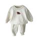 Toddler Boy Easter Outfit Mutual Baby Stuff Baby Girls Boys Autumn Bear Cotton Long Sleeve Long Pants Hoodie Sport Pants Set Outfits Clothes Clothe Set