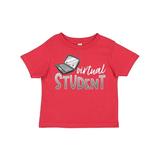 Inktastic Virtual Student Cute Smiling Laptop Boys or Girls Toddler T-Shirt