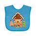 Inktastic Gingerbread House Christmas Boys or Girls Baby Bib