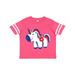 Inktastic Unicorn Patriotic 4th of July Holiday Boys or Girls Toddler T-Shirt