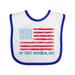 Inktastic My 1st Memorial Day American Flag Boys or Girls Baby Bib