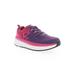 Wide Width Women's Propet Ultra Sneakers by Propet in Dark Pink Purple (Size 10 1/2 W)