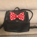 Kate Spade Bags | Like New Kate Spade Disney Minnie Backpack Bag | Color: Black/Red | Size: Os