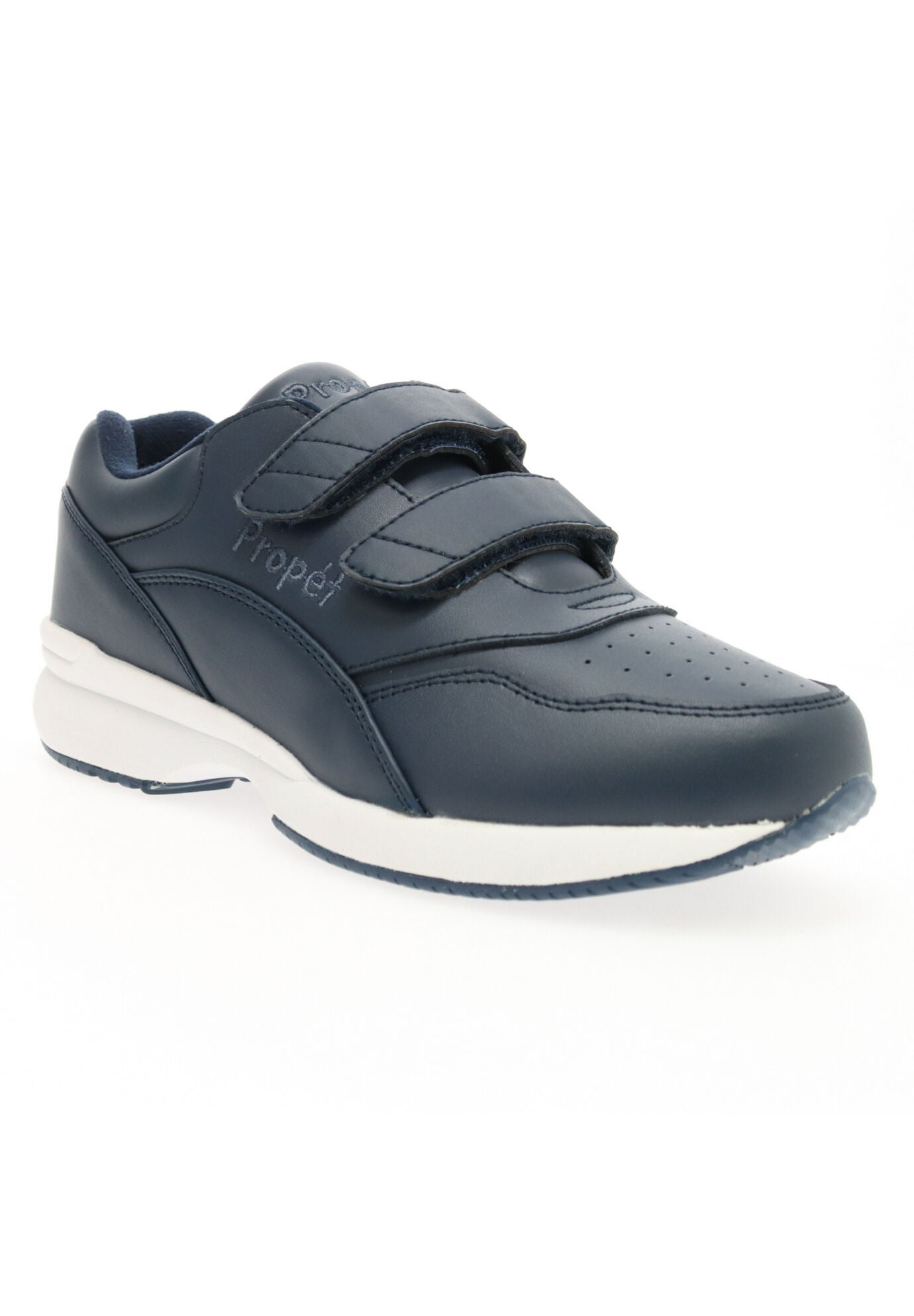 Women's Tour Walker Strap Sneaker by Propet in Navy (Size 7 N)