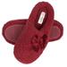 Jessica Simpson Shoes | Jessica Simpson Burgundy Plush Marshmallowslideon House Slipper Clog Memory Foam | Color: Red | Size: Medium (7-8)