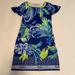 Lilly Pulitzer Dresses | Cute Lilly Pulitzer Dress, Size Xs | Color: Blue/Green | Size: Xs