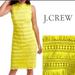 J. Crew Dresses | Jcrew Fringe Yellow High Neck Dress Size 2 | Color: Yellow | Size: 2