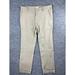 Adidas Pants | Adidas Golf Chino Pants Men's 35x32 Tan Pleated Straight Leg 100% Polyester | Color: Tan | Size: 35