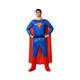 ATOSA Superhelden-Kostüm für Herren, Superman-Kostüm, komplettes Cosplay, Comic-Charakter, Overall mit Umhang blau rot gold Party Halloween Karneval XL