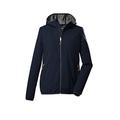 Killtec Damen 2-Lagen Funktionsjacke/Outdoorjacke mit Kapuze, packbar KOS 61 WMN JCKT; dunkelnavy, 42, 39175-000