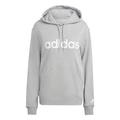 adidas IC6884 W LIN FT HD Sweatshirt Women's medium grey heather/white S