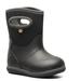 BOGS Baby Classic Solid Boot - Boys 7 Toddler Black Boot Medium