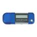 Mp3 Player 4GB U Disk Music Player Supports Replaceable AAA Battery Recording (Blue)