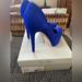 Jessica Simpson Shoes | Jessica Simpson Suede Pumps | Color: Blue | Size: 8.5