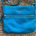 Kate Spade Bags | Kate Spade Preppy Leather Cross Body Purse | Color: Blue | Size: Os