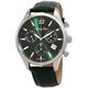 Mathey-Tissot Urban Chrono Chronograph Quartz Green Dial Men's Watch H411CHALV, Green, strap