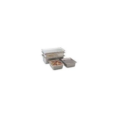 Vollrath 30045 Anti-Jam Full Size 4 in. Super Pan II Transpor Steam Pan - Stainless