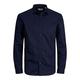 JACK & JONES Herren PLUS Jprblacardiff Shirt L/S Ps Noos Hemd, Navy Blazer/Fit:loose Fit, 7XL Gro e Gr en EU