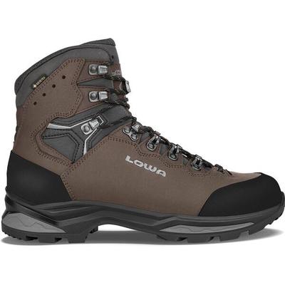 LOWA Herren Trekkingstiefel CAMINO EVO GTX W (breit), Größe 51 in BRAUN/GRAPHIT