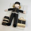 Louis Vuitton Accessories | Authentic Louis Vuitton Bellboy 2013 Only Doll Plush Doll Cotton Gray | Color: Brown | Size: W9.8h12.2d2.0inch