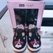Kate Spade Shoes | Keds X Kate Spade Champion Toe Cap T-Strap Infant Girls Size 3m | Color: Black/Pink | Size: 3bb