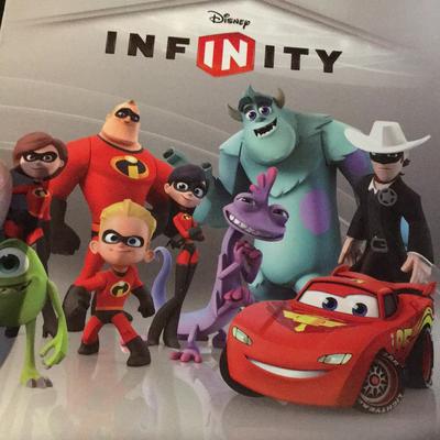 Disney Video Games & Consoles | Disney Infinity Power Disc Album Holds 20 Discs | Color: Red/Silver | Size: Os