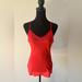 J. Crew Tops | J Crew 100% Red Silk Camisole Szxxs | Color: Red | Size: Xxs